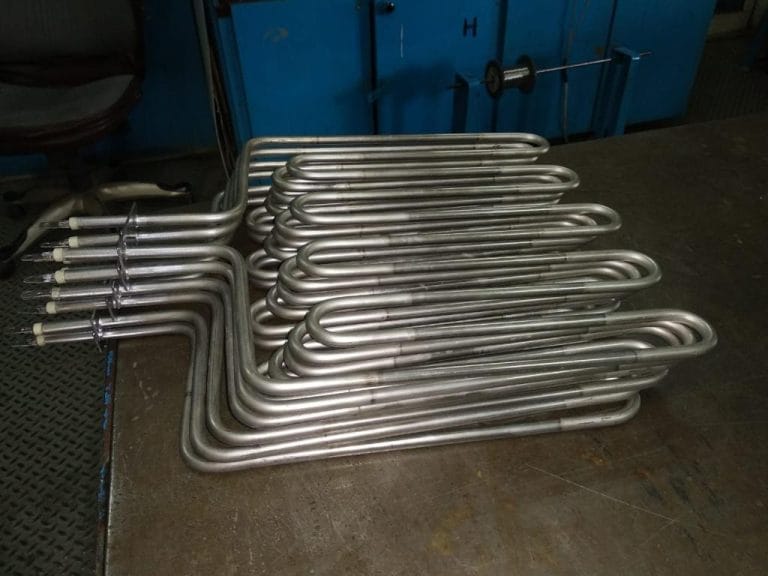 Formed tubular heating elements