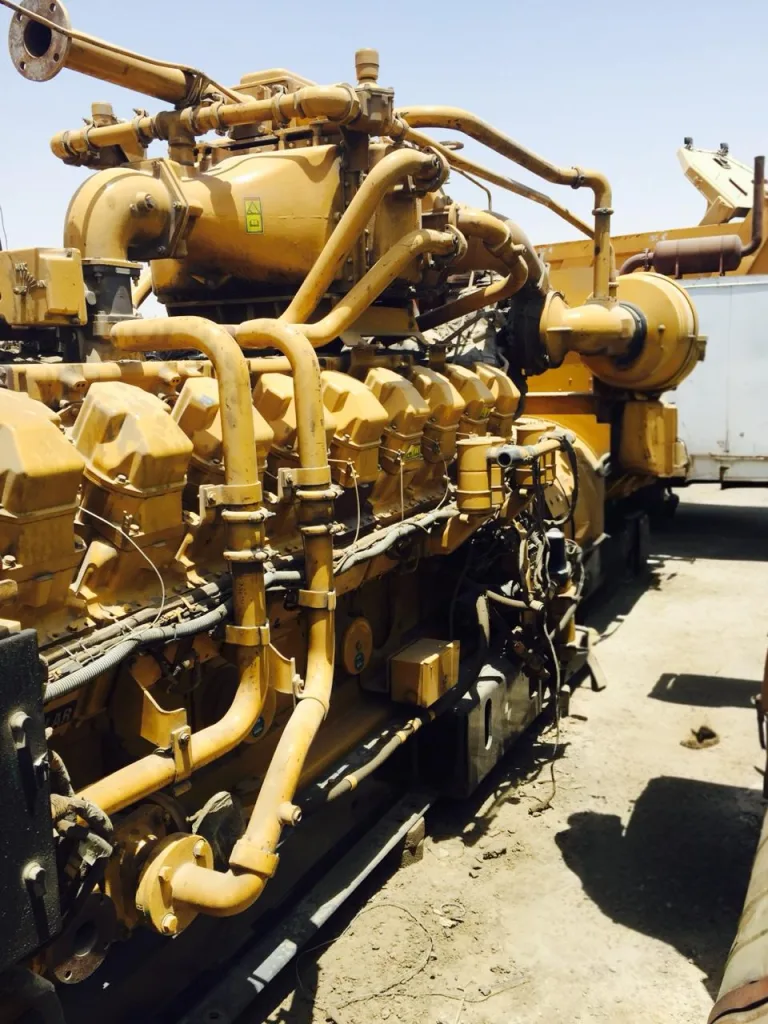 Marine engine during overhaul